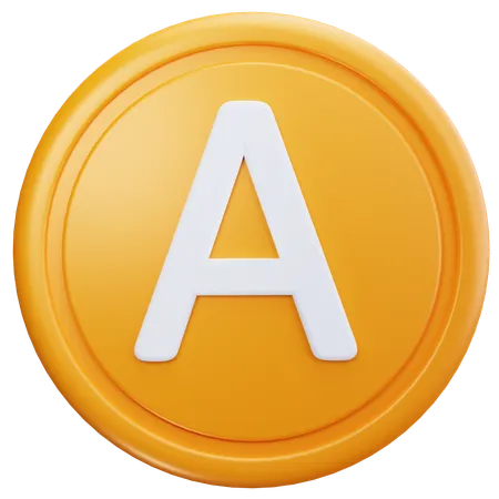 Vitamin A  3D Icon