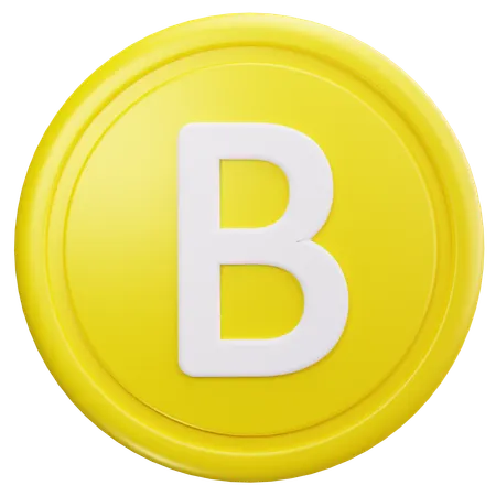 Vitamin B  3D Icon