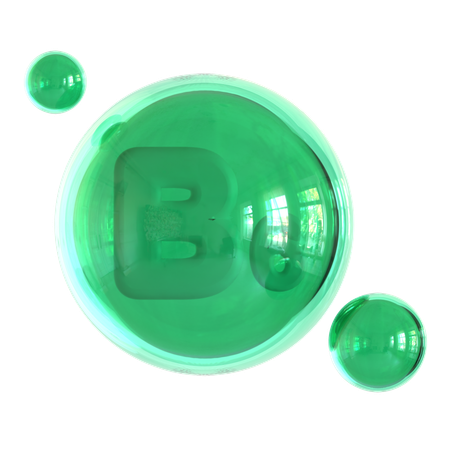 Vitamin B 6  3D Icon