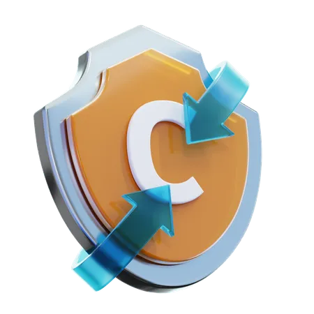 Vitamin C  3D Icon