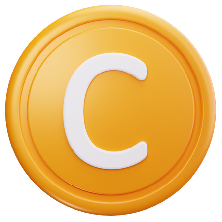 Vitamin C  3D Icon