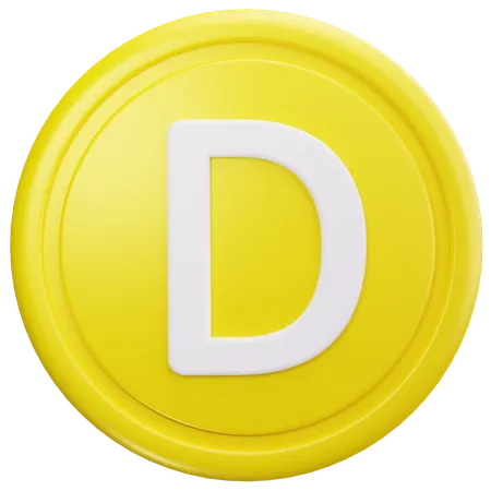 Vitamin D  3D Icon