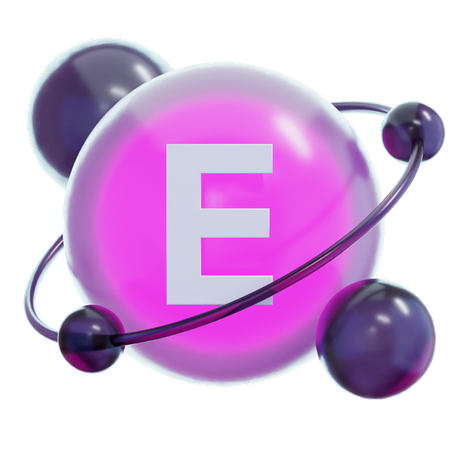 ビタミンE  3D Icon