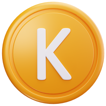 Vitamin K  3D Icon