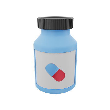 Vitamin Tablets  3D Icon