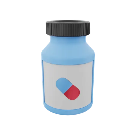 Vitamin Tablets  3D Icon