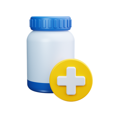 Vitamina  3D Icon