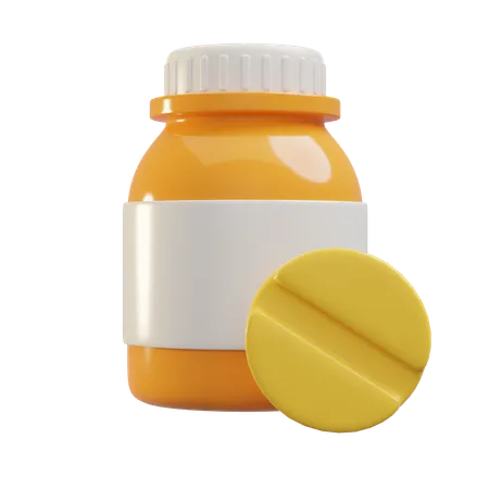 Vitamina  3D Icon