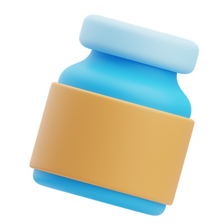 Vitaminas  3D Icon