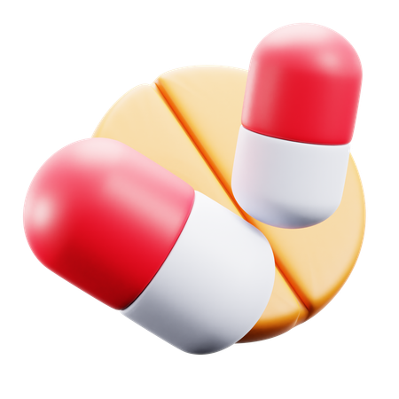 Vitaminas  3D Icon