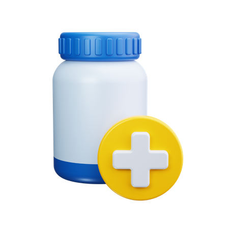 Vitamine  3D Icon