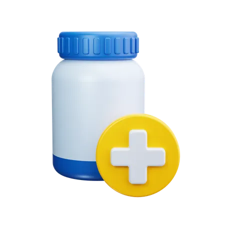 Vitamine  3D Icon