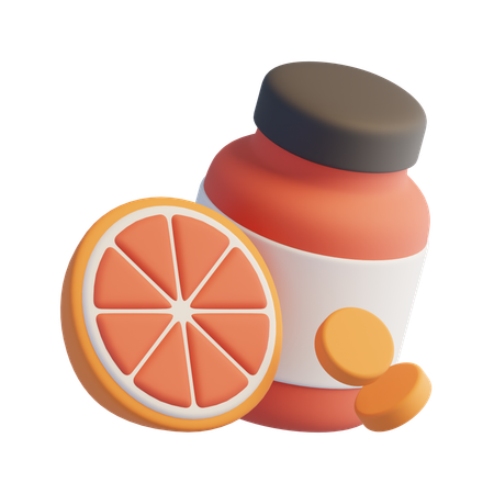 Vitamine  3D Icon