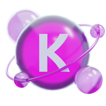 Vitamine K  3D Icon