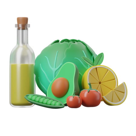 Vitaminrich  3D Icon
