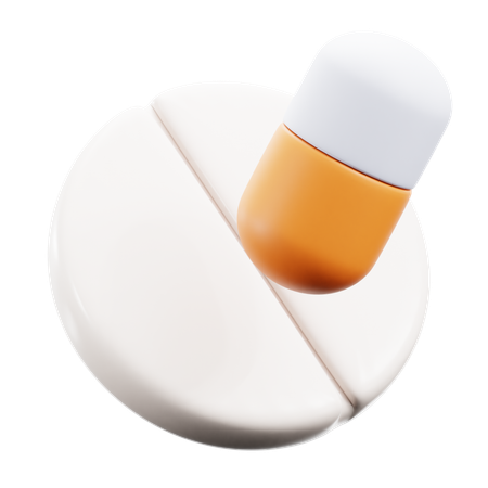 ビタミン  3D Icon
