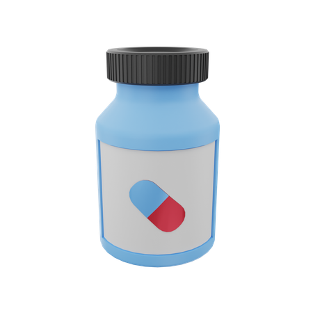 Vitamintabletten  3D Icon