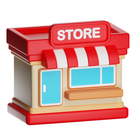 Vitrine  3D Icon