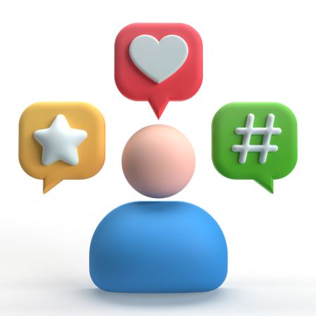 Vlogger  3D Icon
