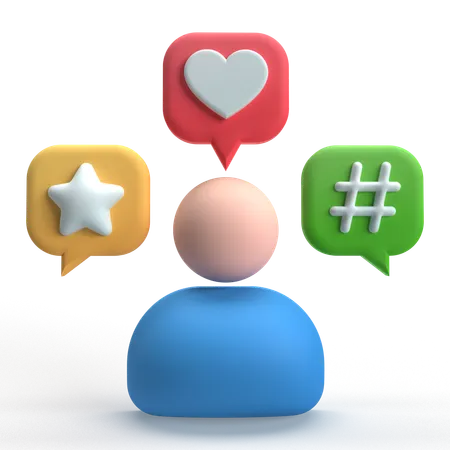 Vlogger  3D Icon