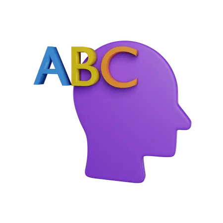 Vocabulário  3D Icon