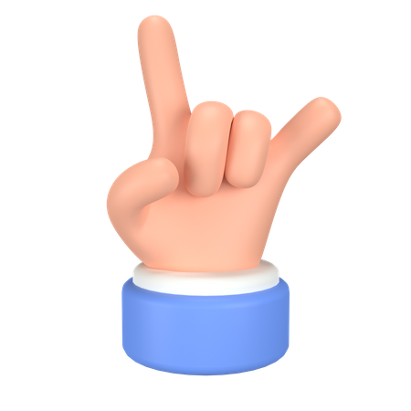 Você arrasa com o gesto da mão  3D Icon