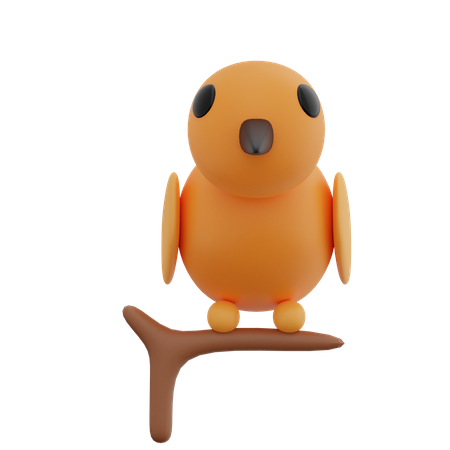 Vogel  3D Icon