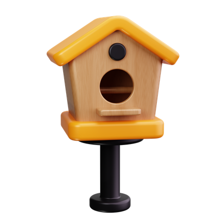 Vogelhäuschen  3D Icon