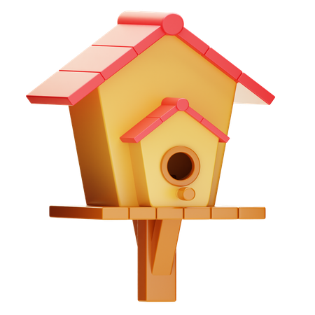 Vogelhaus  3D Icon
