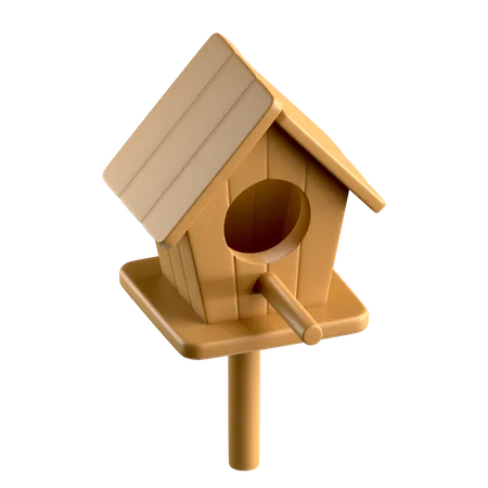 Vogelhäuschen  3D Icon