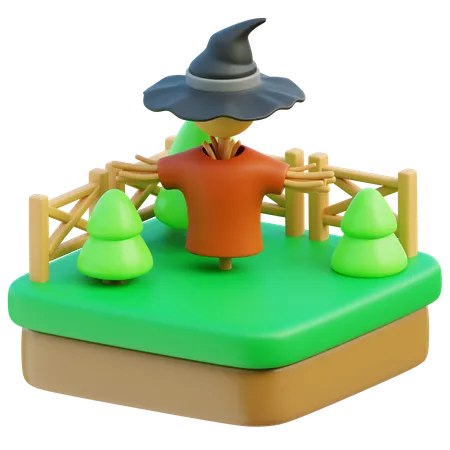 Vogelscheuche  3D Icon