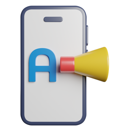 목소리  3D Icon