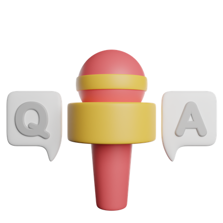 Voice  3D Icon