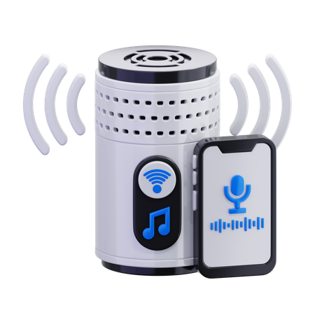 Voice Assistant  3D Icon