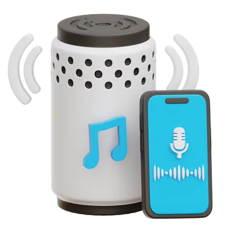 Voice Assistant  3D Icon