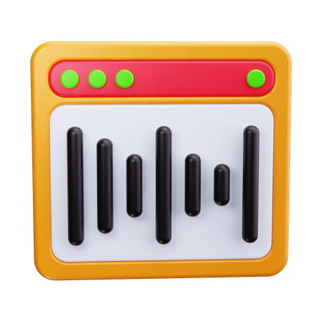 Voice board  3D Icon