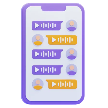 Voice Mail  3D Icon