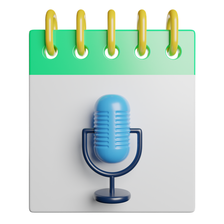 Voice Message  3D Icon