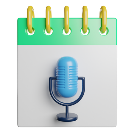 Voice Message  3D Icon