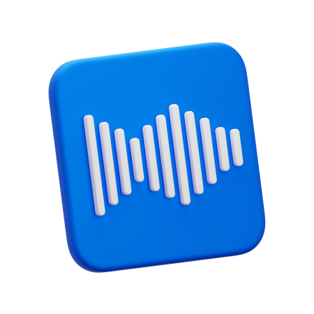 Voice Note  3D Icon