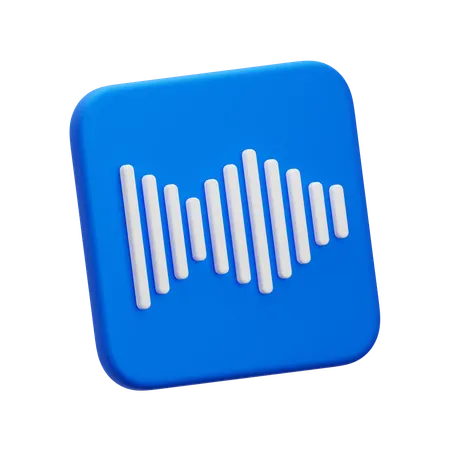 Voice Note  3D Icon