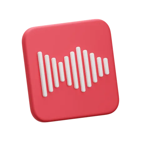 Voice Note  3D Icon