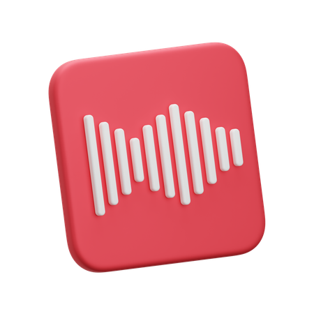 Voice Note  3D Icon