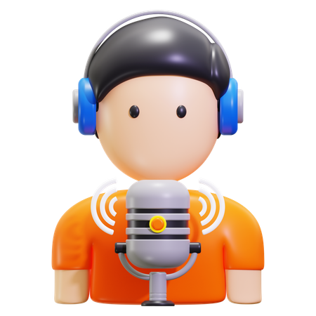 Voice Over  3D Icon