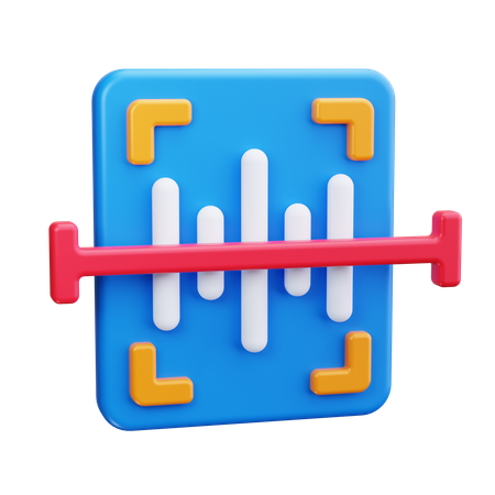 Voice Recognition  3D Icon