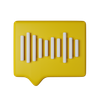 3d voice-recognition logo