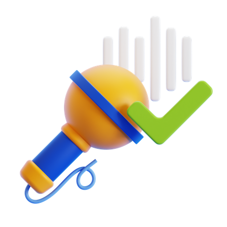 Voice Record  3D Icon