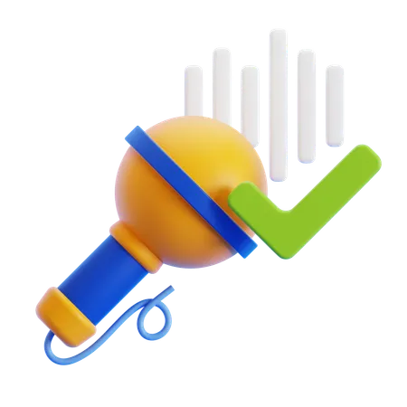 Voice Record  3D Icon