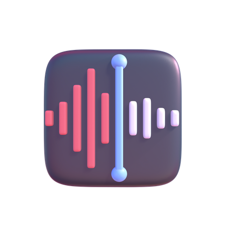 Voice Record  3D Icon