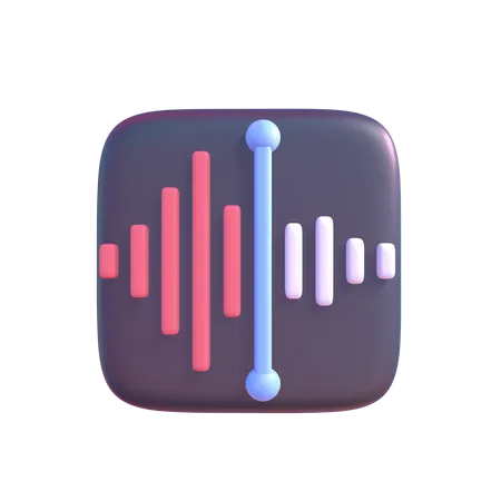 Voice Record  3D Icon